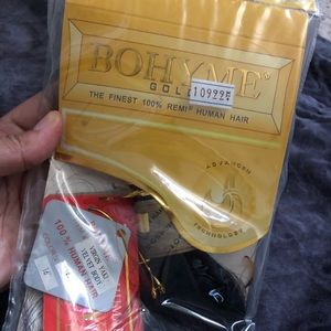 100% REMI human hair 16 in 1B color